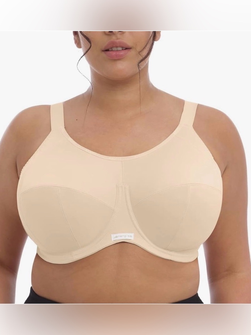 Elomi Energise Women's Sports Bra Nude 38H / 38K NWOT